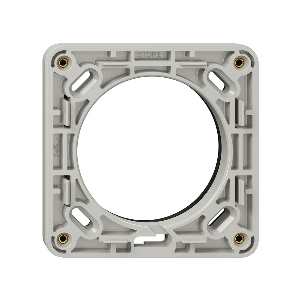 Cadre NUP NEVO, 1×1, avec joint en caoutchouc mousse, 87×87mm, gris clair