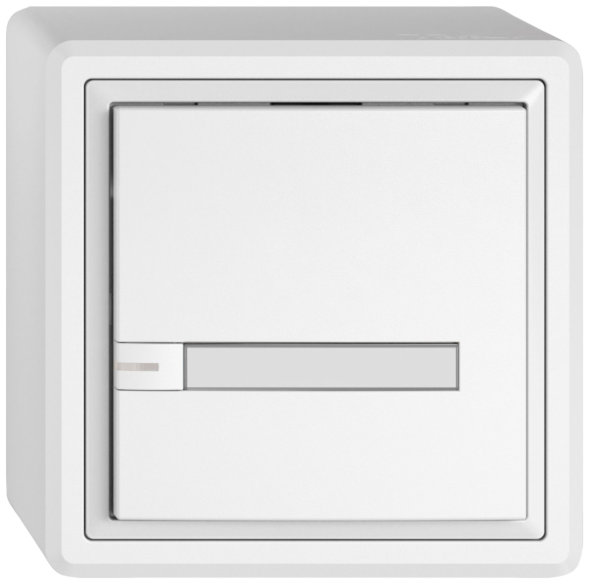 AP-KNX-Taster RGB EDIZIO.liv SNAPFIX® Temperaturfüh.RGB-LED Pap.1×T 1-Tbed.ws