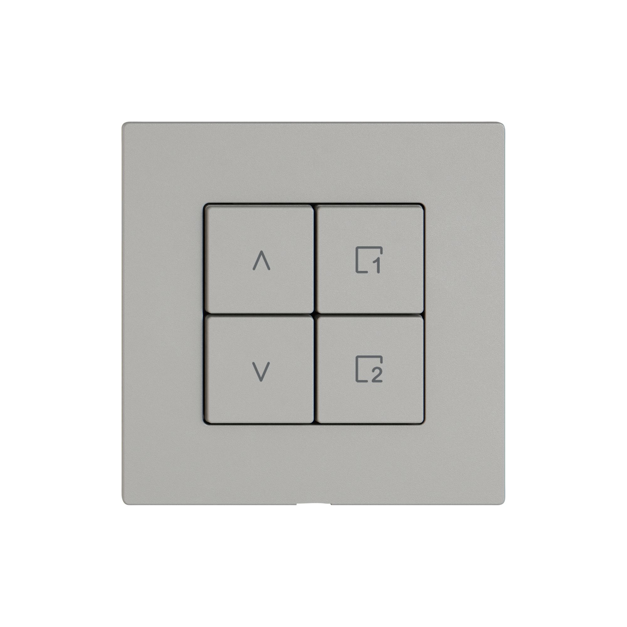 Comando per interruttore tapparelle EDIZIO.liv Wiser SNAPFIX® 1C scena 4T grc