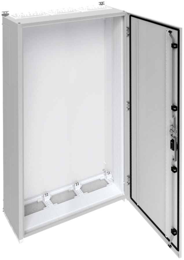 Wandschrank Hager univers mit Volltür SK II IP55 1550×800×275mm RAL 7035