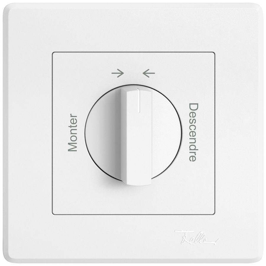 UP-Montageset EDIZIO.liv SNAPFIX® f.Schwenktaster m.Griff Mont.→ ← Desc.ws