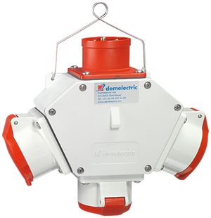 Deviatore incrociato HG840 3×CEE 16/5 1×spina CEE 16/5