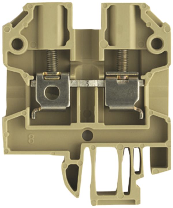 Borne de passage Weidmüller SAK connexion à vis 2.5mm² PA66 TS32 beige