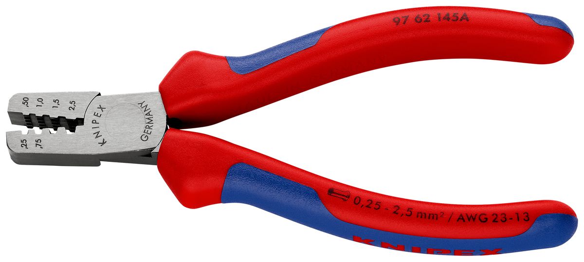 Crimpzange KNIPEX für Aderendhülsen 145mm