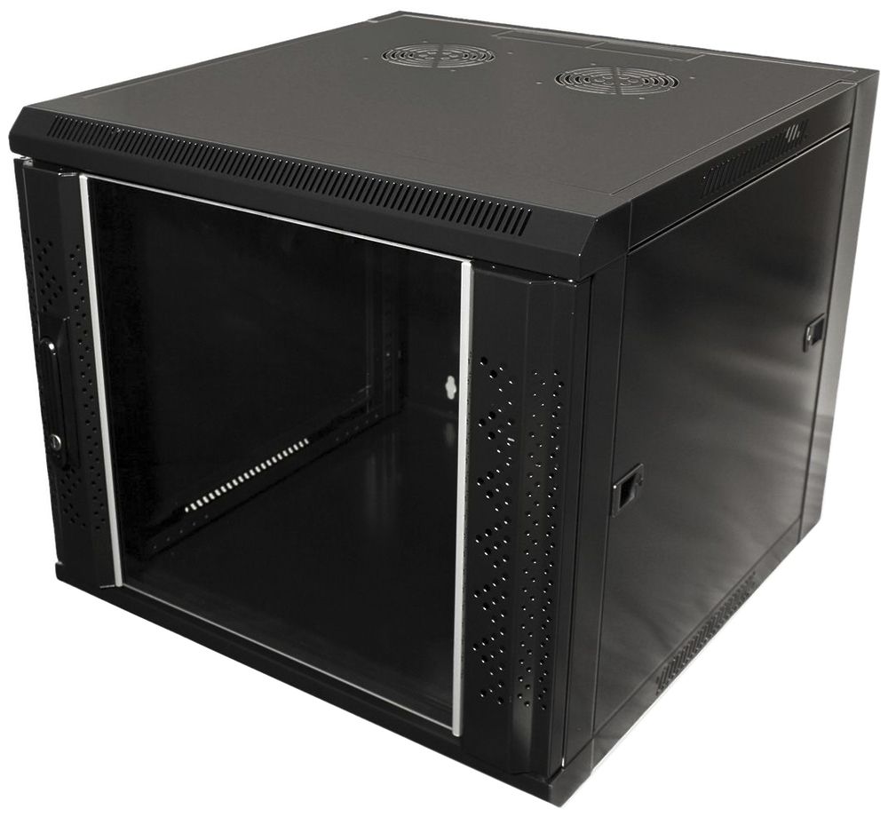 Armoire murale VALUE 6 UH (h×l×p) 368×570×600 mm, noir, RAL9005