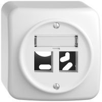 AP-Montageset STANDARDdue Keystone SNAPFIX® gerade 2× ws