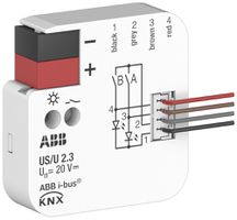 Modulo ingresso/uscita KNX INS ABB US/U2.3 2-canali 20VDC 40×39×12mm