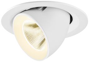 LED-Downlight SLV NUMINOS GIMBLE M 12W 1900lm 4000K NB DALI Ø135×95 weiss