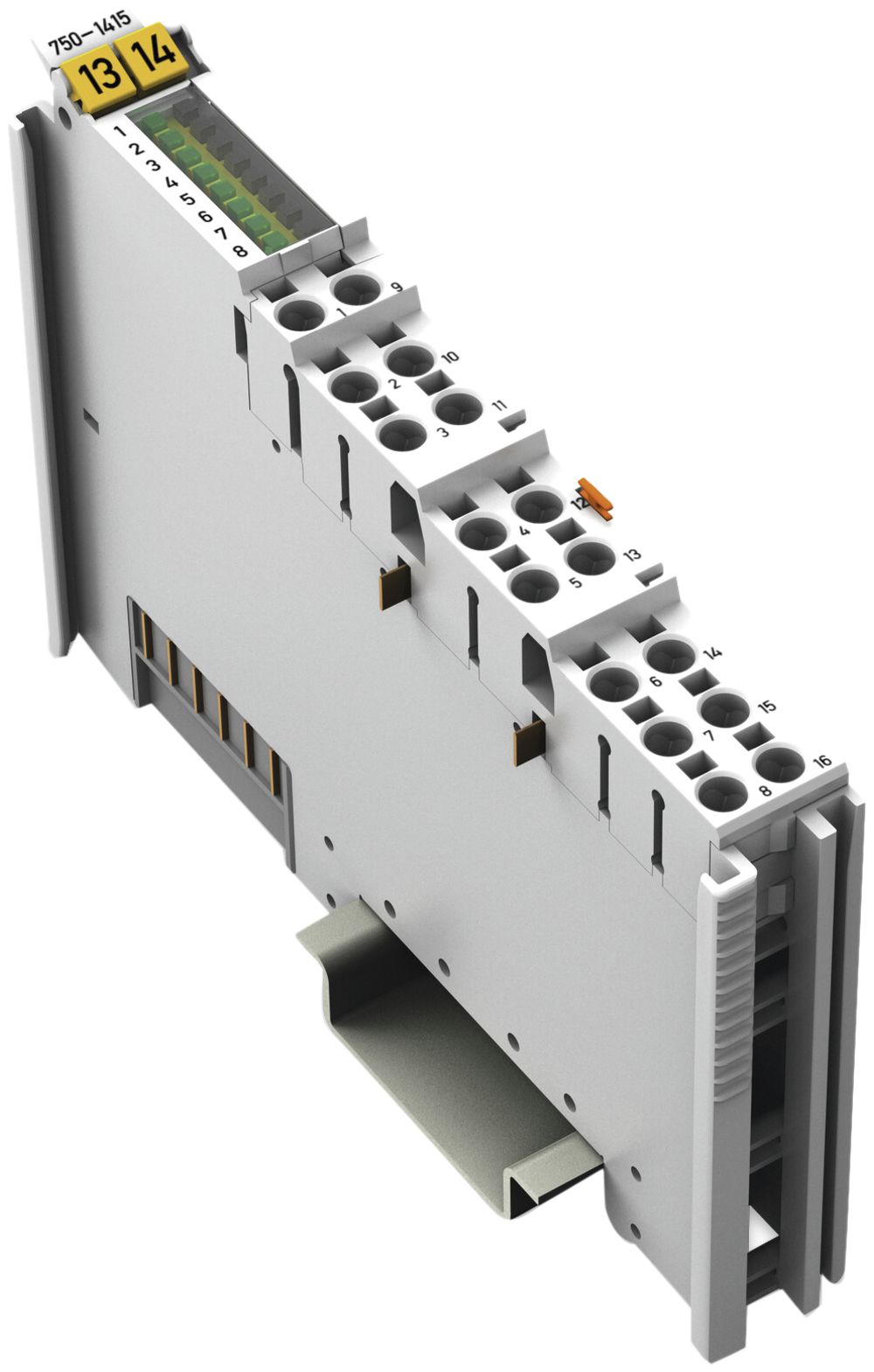 Module d'entrée numérique AMD WAGO 2L, 8-canal, 24VDC, 3ms, gris clair