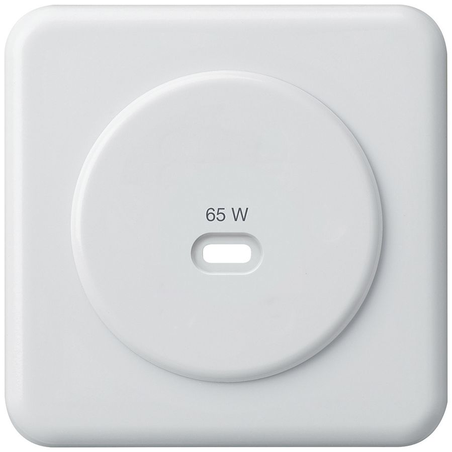 UP-Frontset Hager basico, zu USB-Ladesteckdose Typ C, weiss