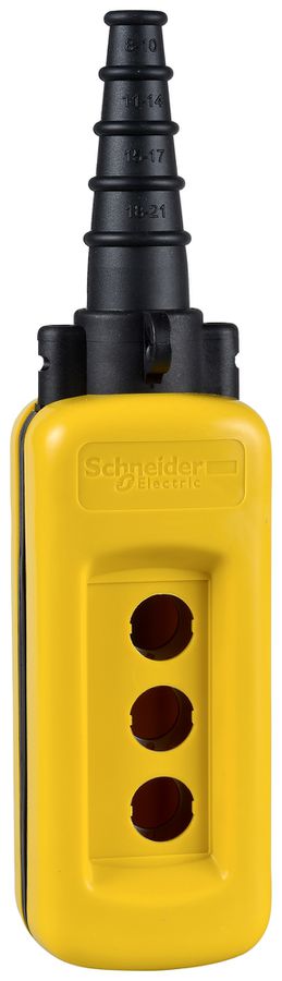 Coffret vide Harmony XAC 3×Ø26mm matière synthétique jn IP65