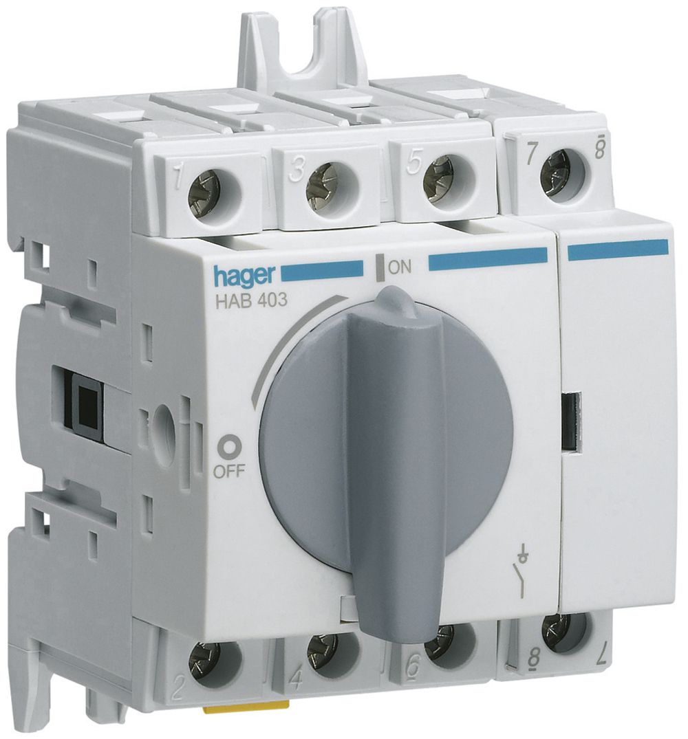 Lasttrennschalter Hager HAB403 4L 32A
