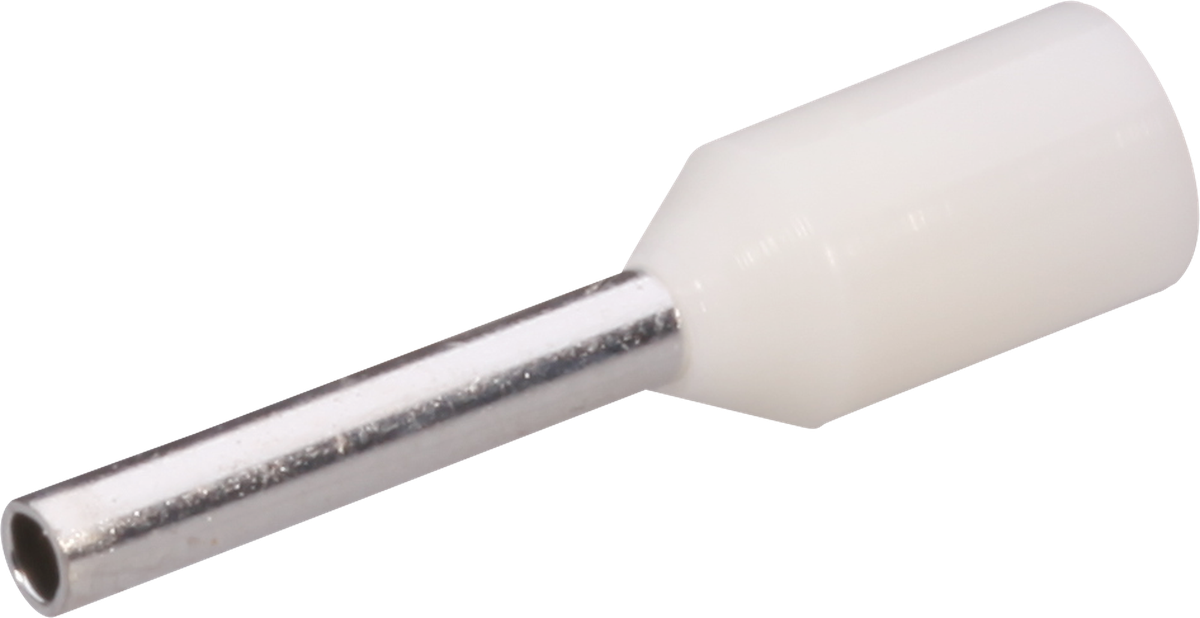 Embout de câble Mischke IE 0.5mm²/8mm Cu-étamé isolé blanc