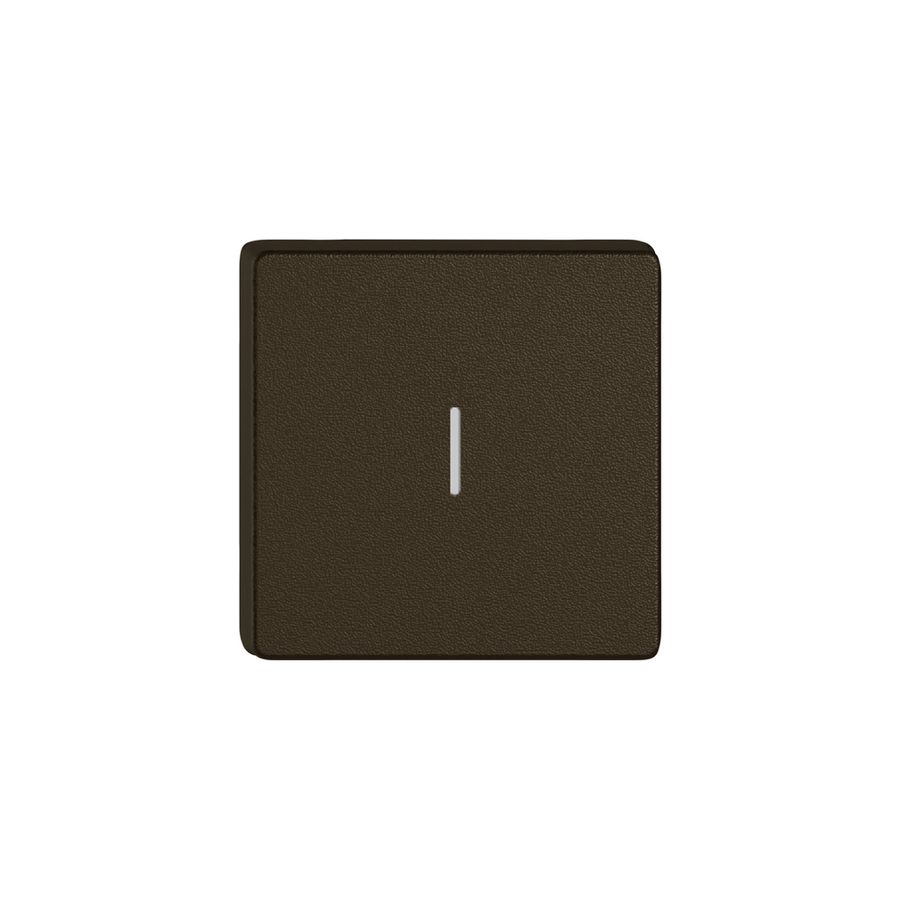 Taste 1/4 EDIZIO.liv Wiser mit SNAPFIX® mit Symbol l (Ein) br