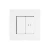 Bedienaufsatz zu Druckschalter EDIZIO.liv Wiser SNAPFIX® 1K Szene WLAN 2T ws