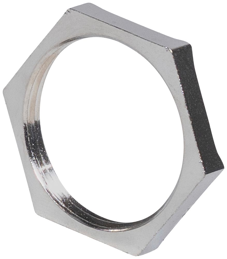Gegenmutter Plica M75 sechskant Stahl rostfrei A2