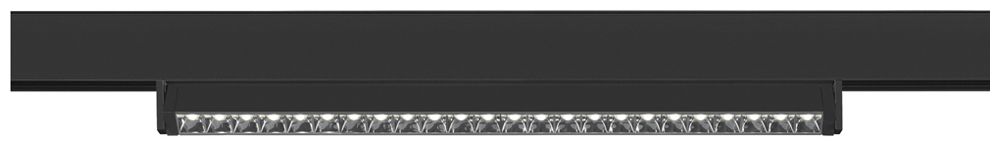 LED-Spot SLV IN-LINE 46 14W 1250lm 940 35° DALI 48V AD 455×22mm schwarz