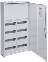 AP-Feldverteiler Hager univers 6-reihig 96TE Tür IP44 550×950×160mm