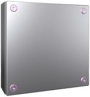 Piccola scatola Rittal KX Derivazione, IP66, 300×300×120mm, acciao pregiato V2A