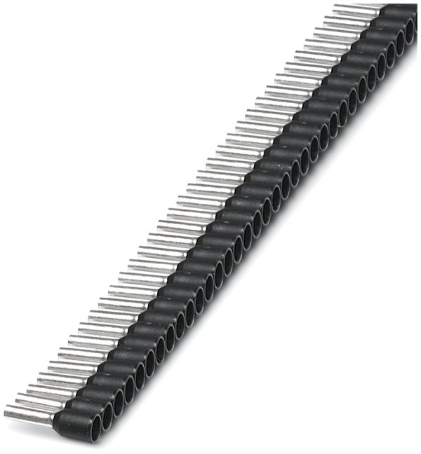 Aderendhülse PX isoliert 1.5mm²/8mm schwarz