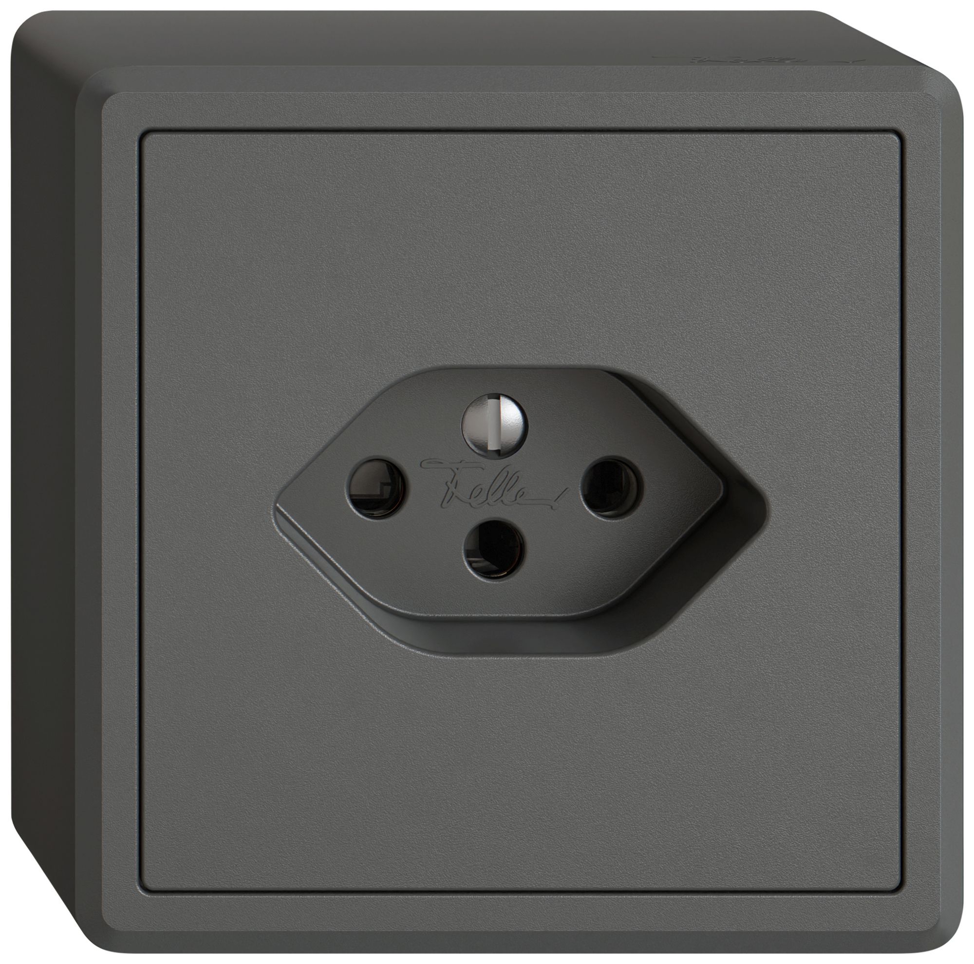 Presa AP EDIZIO.liv SNAPFIX® 1×T13 grs