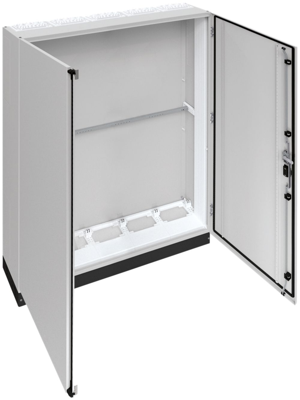 Armadio Hager univers CP I 1700×1300×275mm con zoccolo 100mm IP55