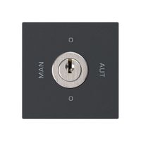 Einsatz zu Schlüsselschalter 0-Man-0-Aut. kallysto 2/1L schwarz mit Schloss