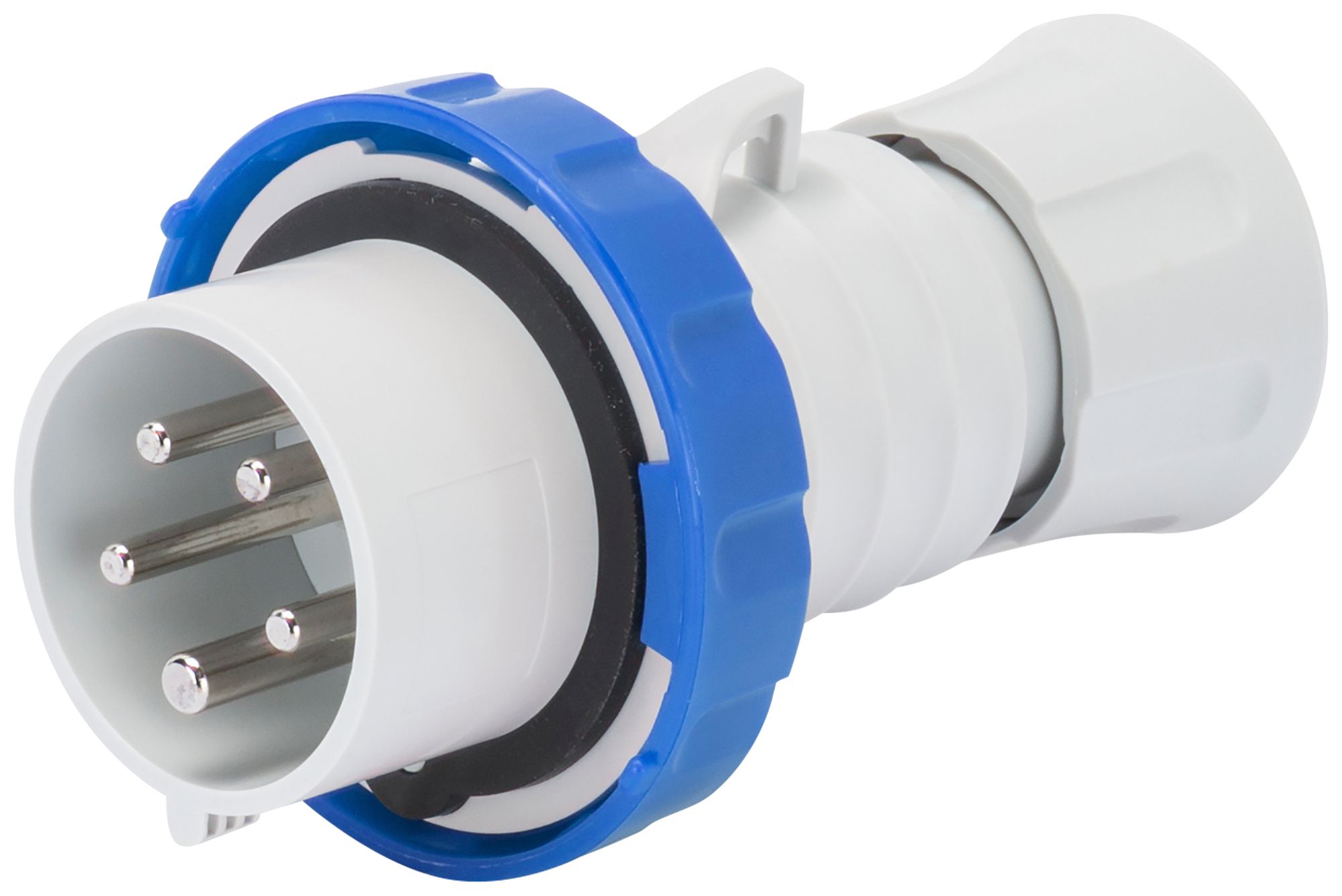 Fiche CEE Gewiss 309 HP 4P 32A 200…250V bl 9h IP67 à vis