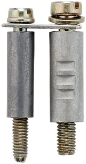 Querverbinder Weidmüller Q WDU6-2.5 SET geschraubt 2L Raster 6mm silbergrau