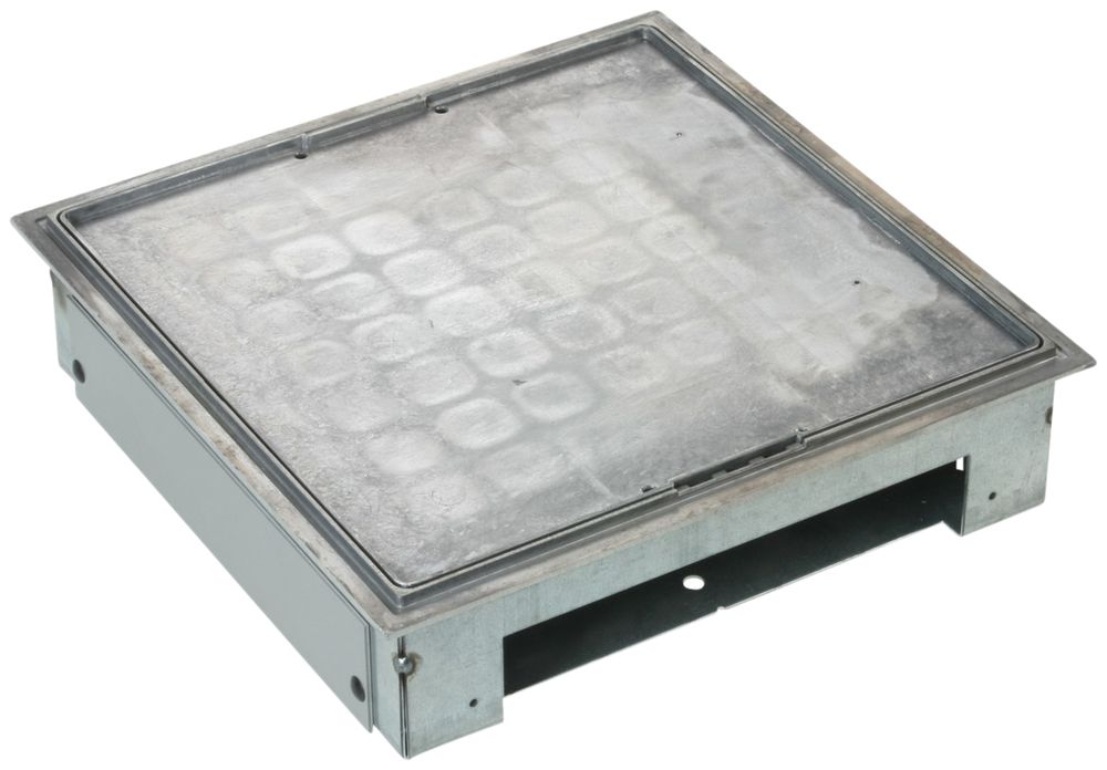 Scatola a strappo h=72…100mm bordo tappeto per canale a filo 40×200mm