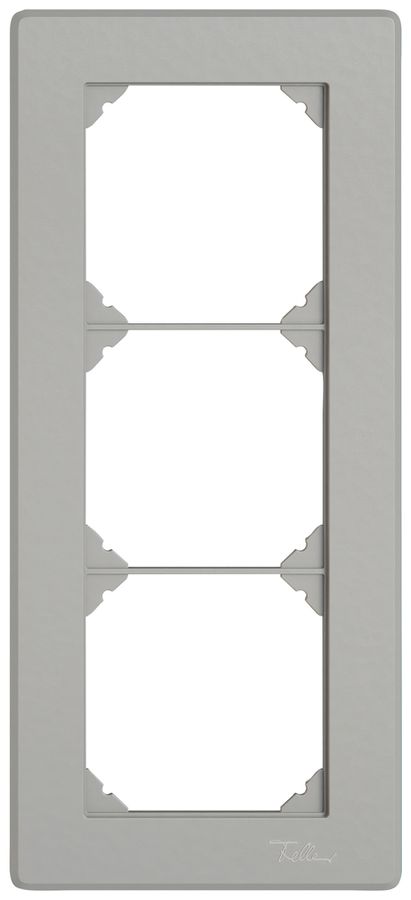 UP-Abdeckrahmen EDIZIO.liv SNAPFIX® 3×1/1×3 96×216mm hgu