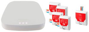 Kit centrale SmartHome Urmet GATE-UP KIT 1×GATE-UP 1×MTR500E-UP 4×MTV300E-UP