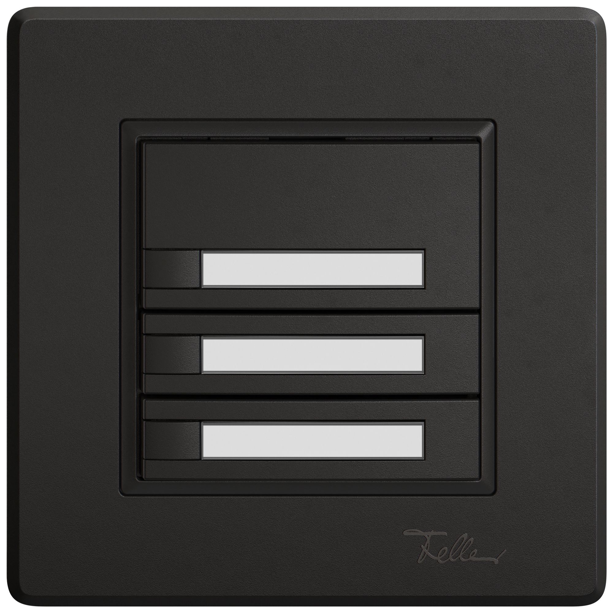 UP-Universaltaster EDIZIO.liv UNI SNAPFIX® o.LED 3× 1-Tbed.Pap.sz