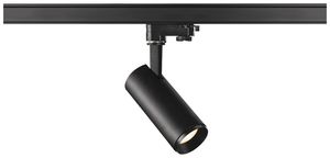 Spot LED SLV 3~ NUMINOS S PHASE 8W 1050lm 3000K 36° Ø65×162mm nero