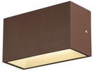 Applique LED SLV SITRA M UP/DOWN 14W 1600lm 3000/4000K 95° IP65 rouille