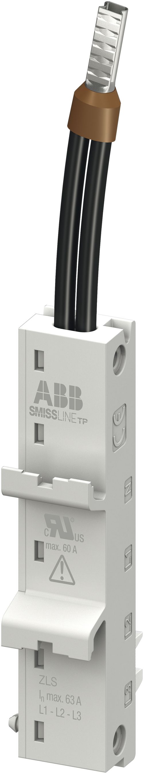 Adapter SMISSLINE TP DIN 63A 1P L1/L2/L3 Litze oben
