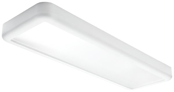 Plafonnier LED SG Sense Surface 18W 1830lm 2700K VAR 642×202mm blanc
