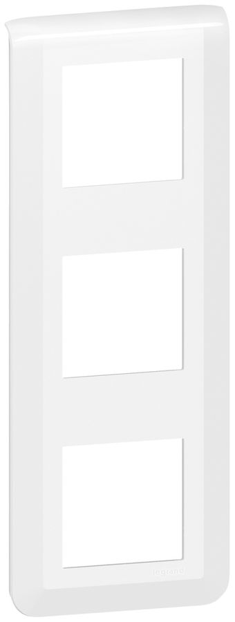 Abdeckrahmen MOS 3×2 Module vertikal weiss