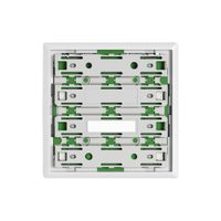 Frontplatte EDIZIO.liv SNAPFIX® für UNI-Taster 3902-1 mit LED ws