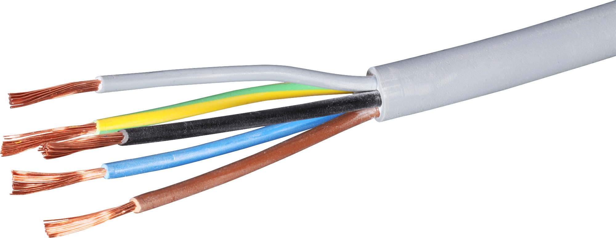 Apparatekabel 5x1,5mm² 3LNPE halogfr. hgu