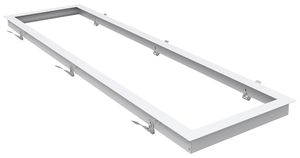 EB-Rahmen DOTLUX Eco 1239×339×41mm Aluminium weiss