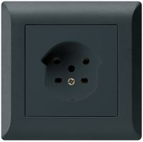 UP-Steckdose HA kallysto.line Typ 15 mit Steckklemmen schwarz