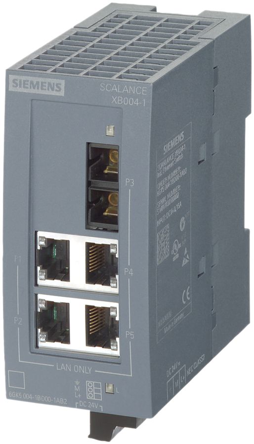 Switch IE Siemens SCALANCE XB004-1LD 4×RJ45 + 1×SC 10/100Mbit/s unmanaged
