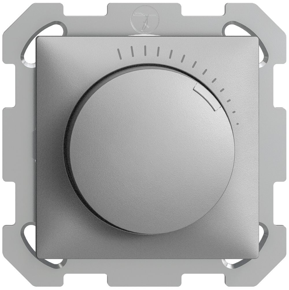 Régulateur de vitesse ENC EDUE 230VAC, 1 phase, 20…400VA, 77×77mm, silver