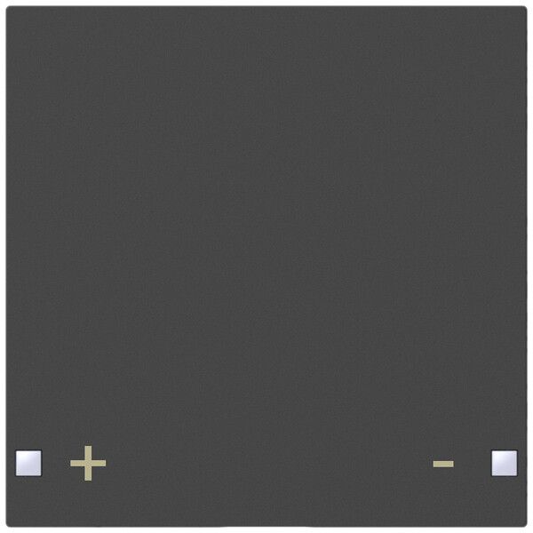 Taste SIDUS 1/2f zu Tastsensor mit Aufdruck +/-, anthrazit