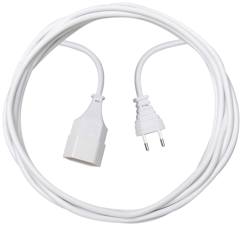 Cavo di prolunga Brennenstuhl PVC 10A 230V 2×1mm² T11/T11 2m bi