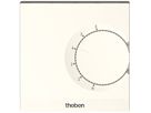 Termostato ambiente AP Theben RAMSES 701 S 230V AC 5…30°C 10A 76×76mm bianco