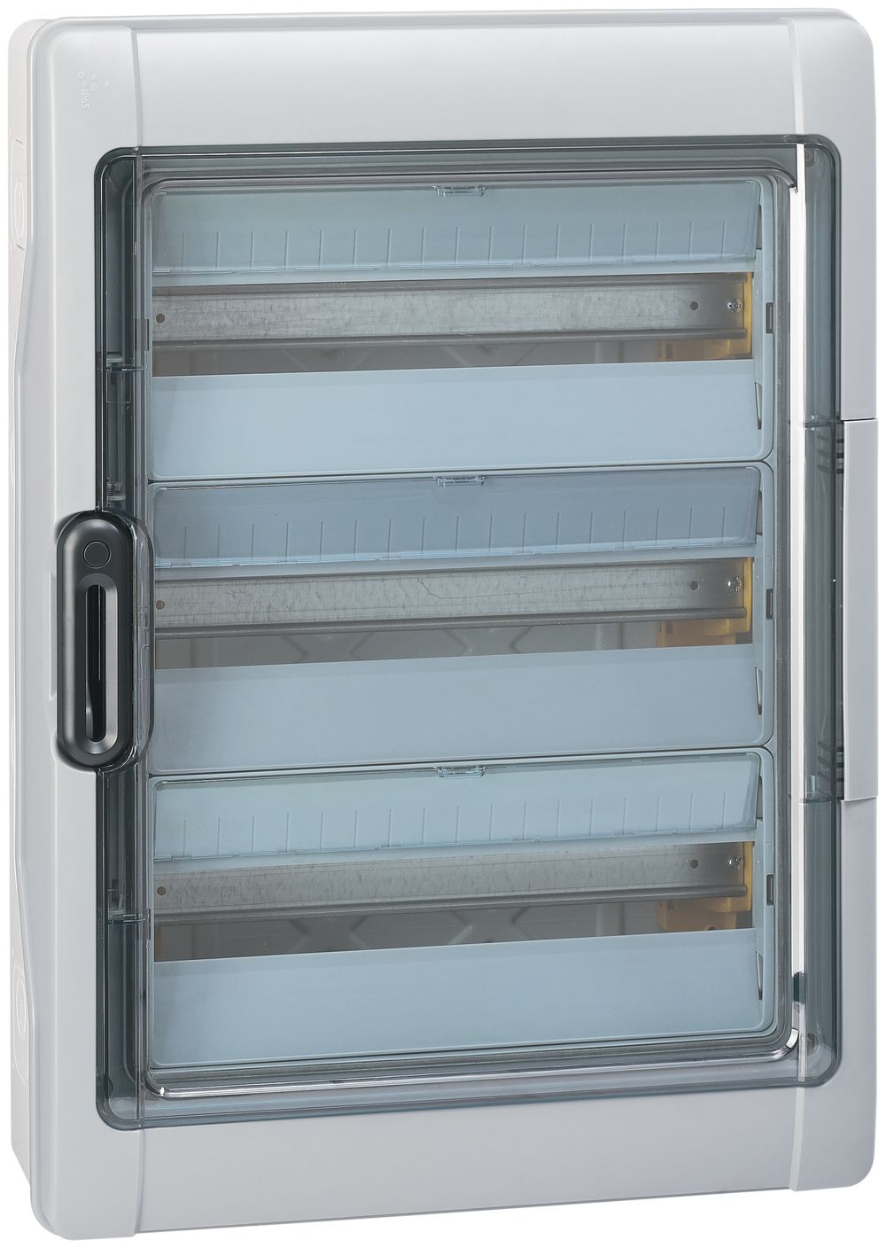 Distributore AP IP 65 PLEXO3 3 file x 18UM, gr/tr