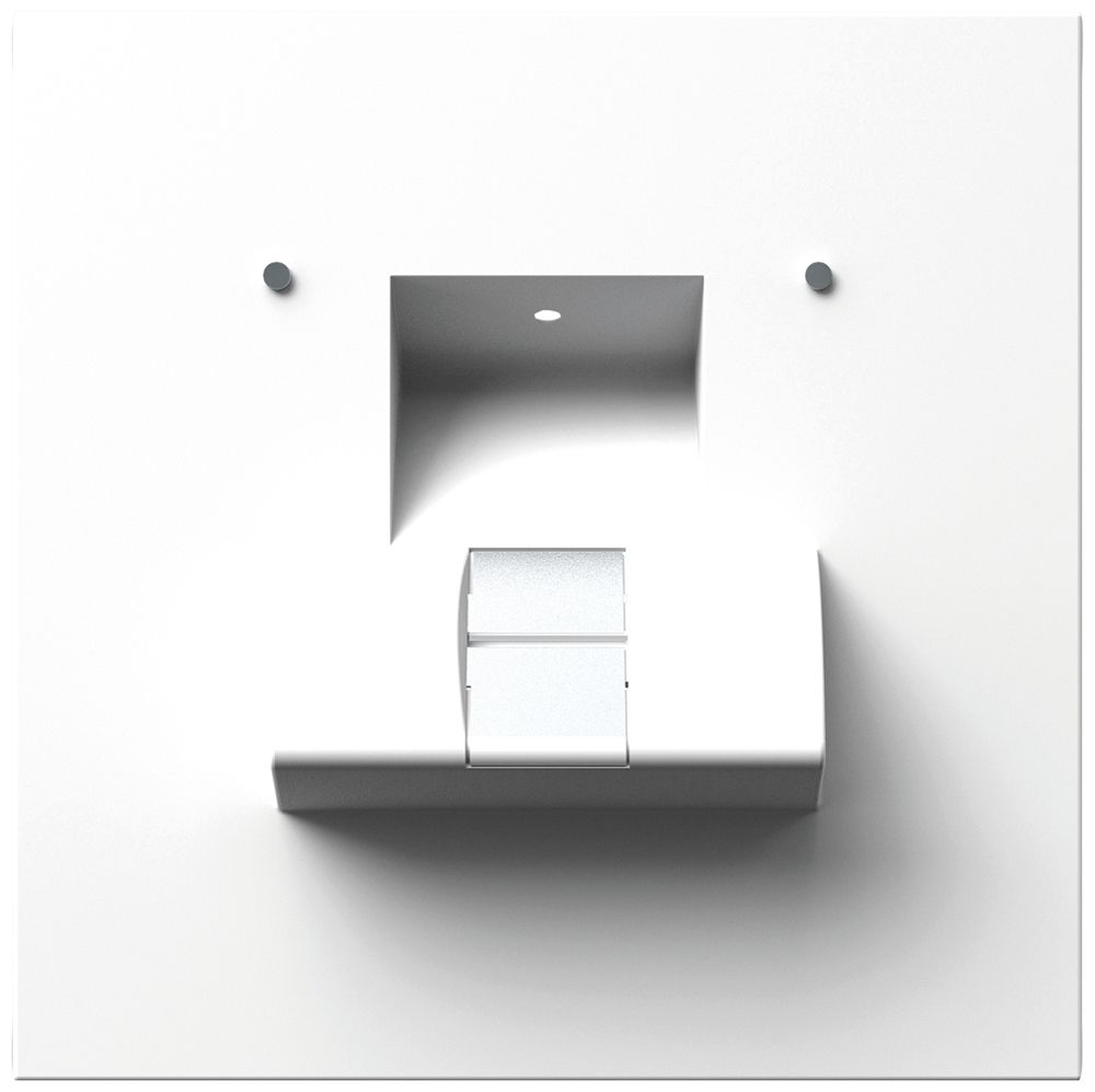 Modulo fingerprint Siedle 1 100 bianco 99×99×43mm