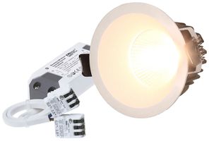 EB-LED-Spot maxLUCE ATMO 68 6.2W 700lm 3000K DIM  Ø79mm weiss